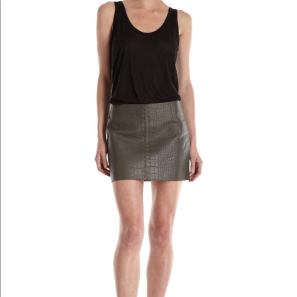 Alexander Wang Dresses & Skirts - Alexander wang crocodile skirt